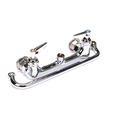 T&S Brass 1/2 NPT F 8 Wall Mount Faucet B-0231-CR